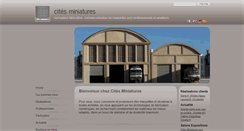 Desktop Screenshot of cites-miniatures.com